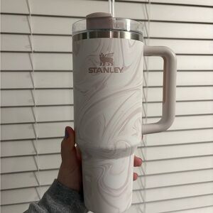 Stanley Cream Swirl Tumbler
